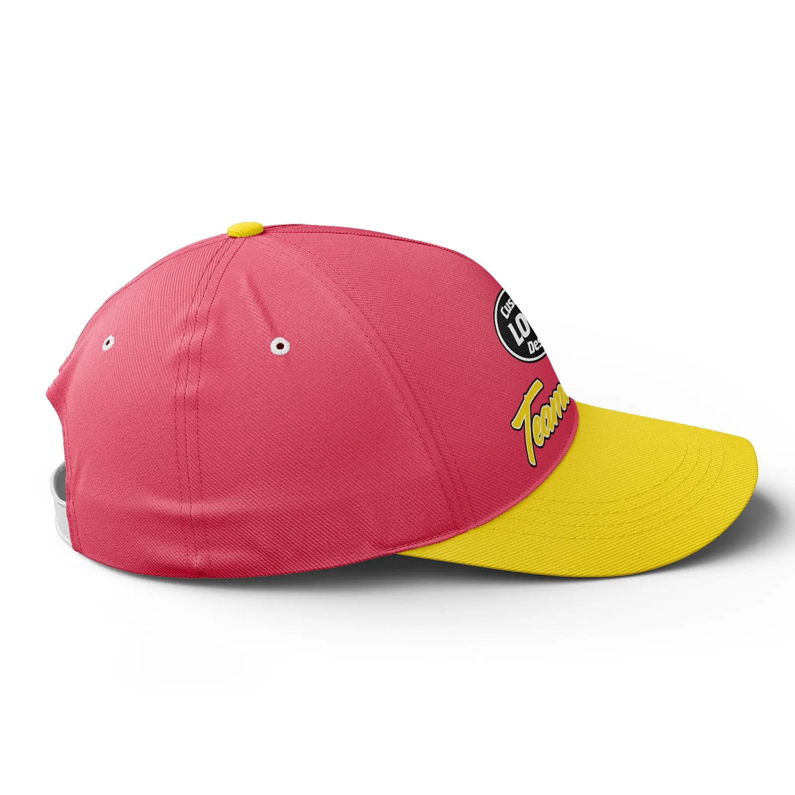 Custom Hat Sport Design Cap Stitched Adjustable Personalized BBCA-D028014-2