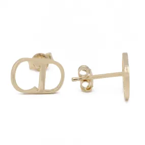 Fashion Earrings with Fashion Logo