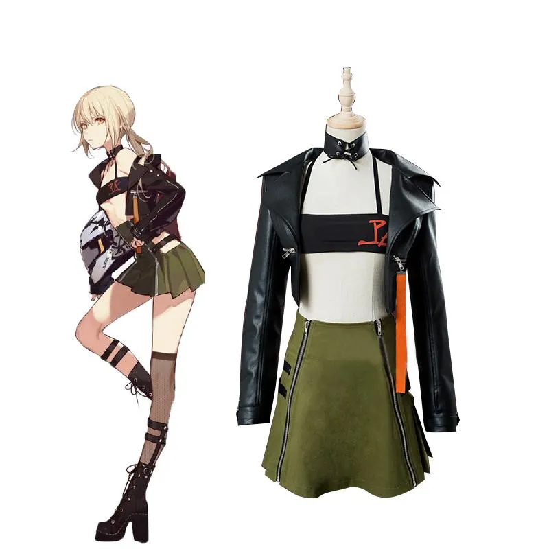 Fate/Grand Order Fate Go Saber Moon Girlfriend Cosplay Costume