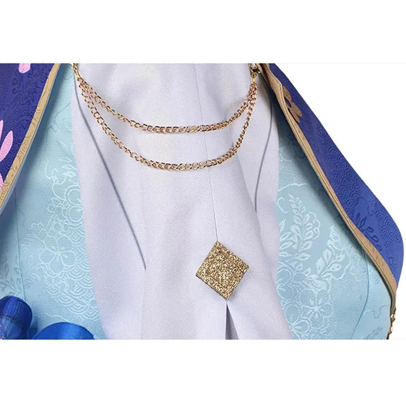 Game Genshin Impact Ayaka Kamisato Springbloom Missive Cosplay Costume