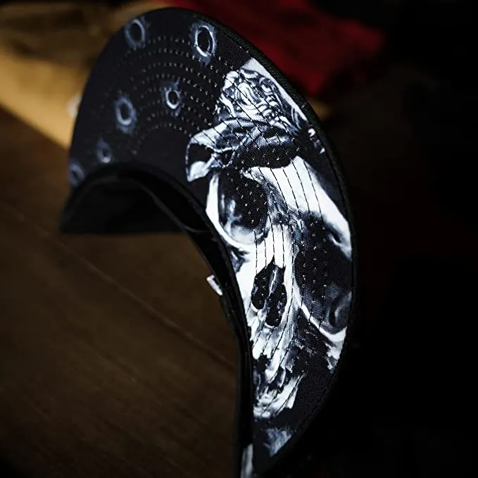 Ivano Skull Snapback Cap