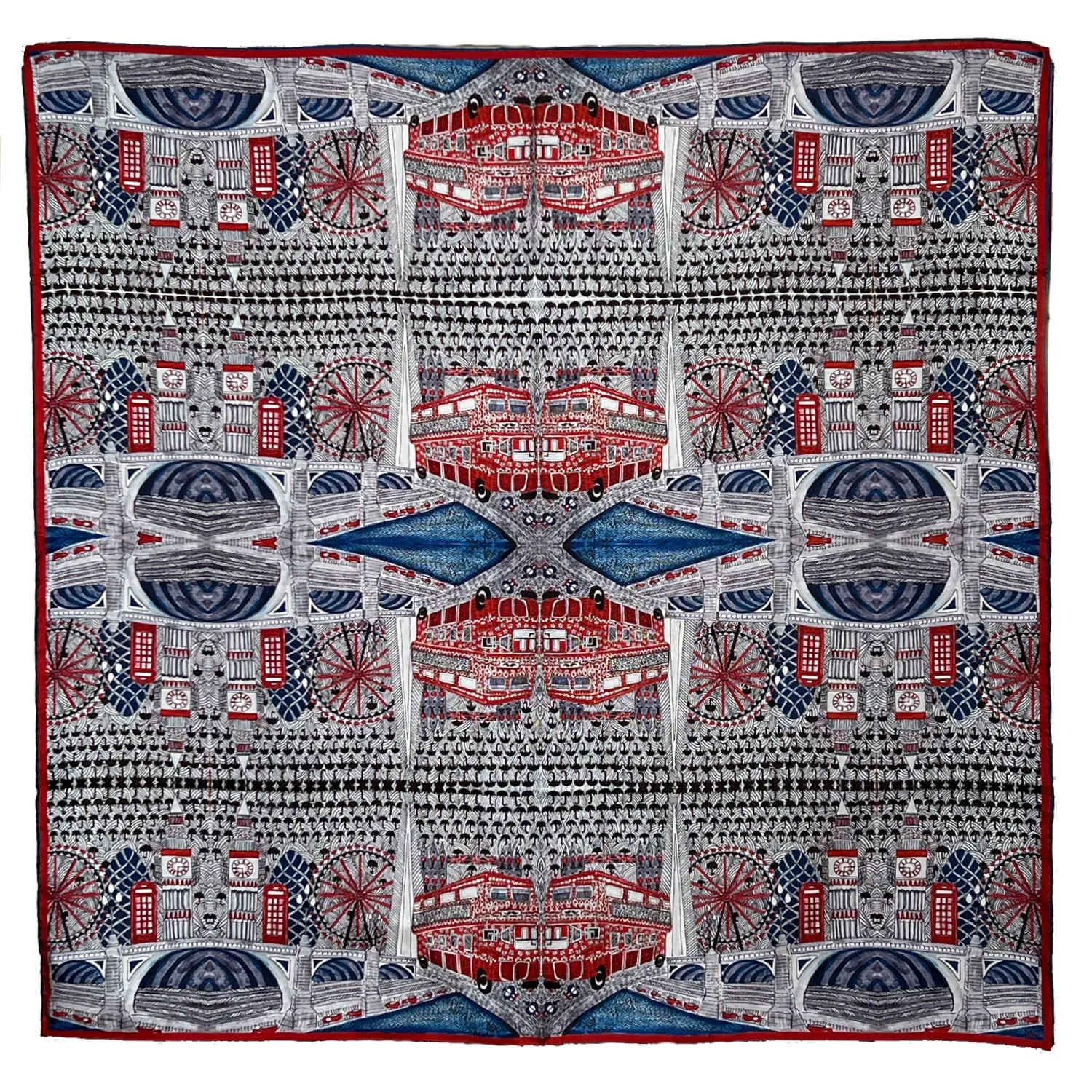 London-Square Scarf