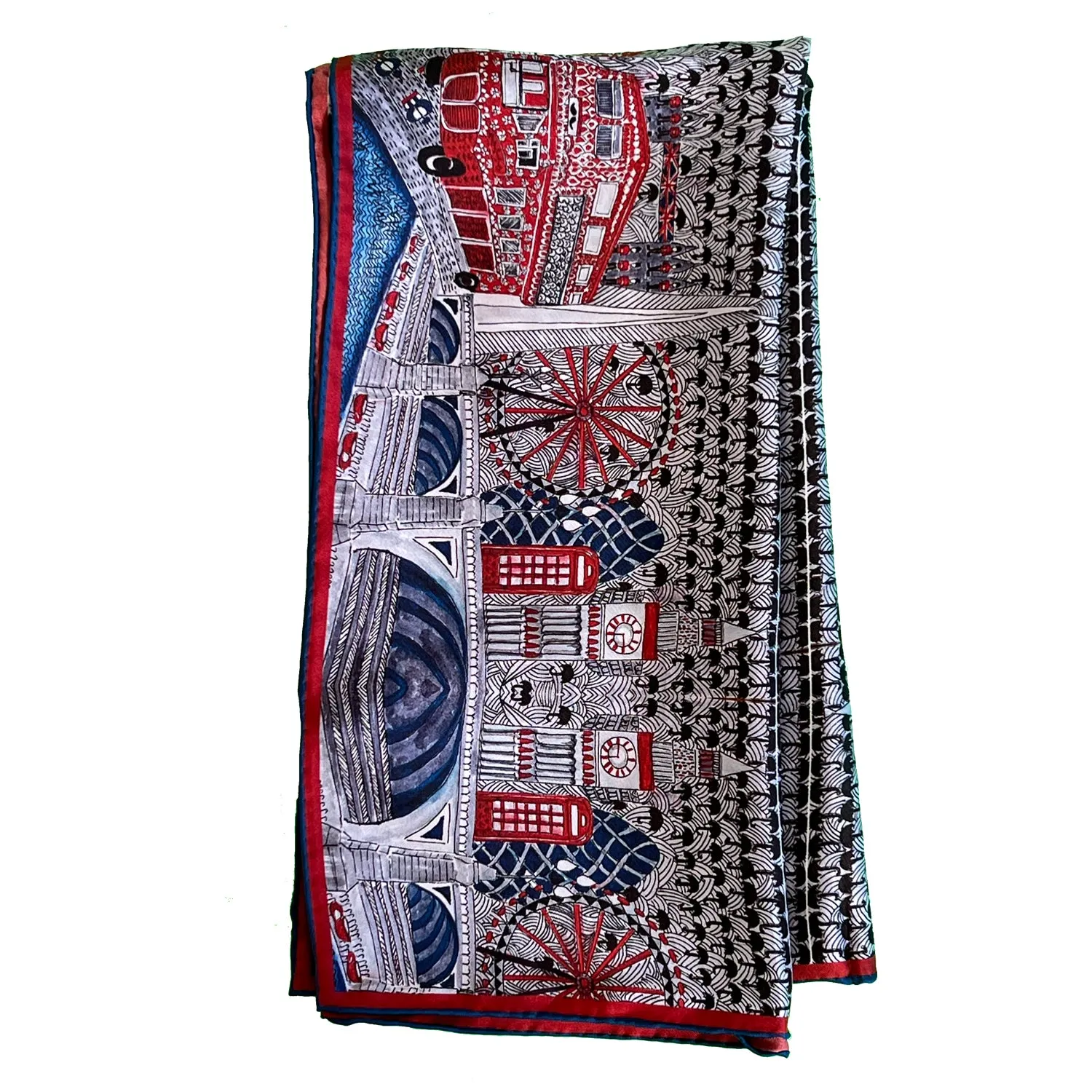 London-Square Scarf
