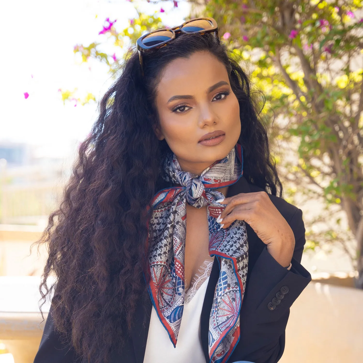 London-Square Scarf