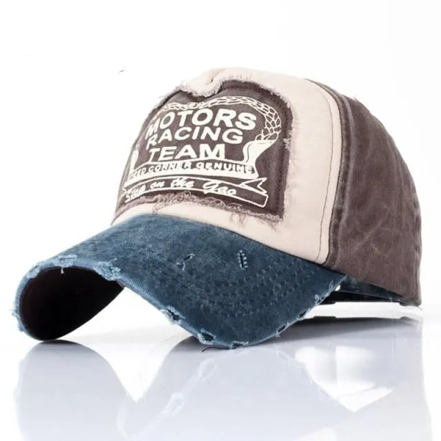 Motor Racing Baseball Cap