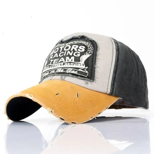 Motor Racing Baseball Cap