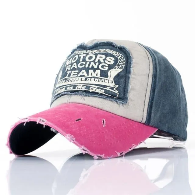 Motor Racing Baseball Cap