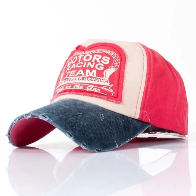 Motor Racing Baseball Cap