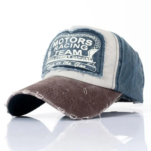 Motor Racing Baseball Cap