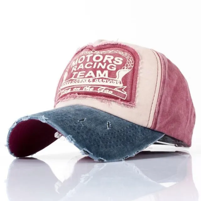 Motor Racing Baseball Cap