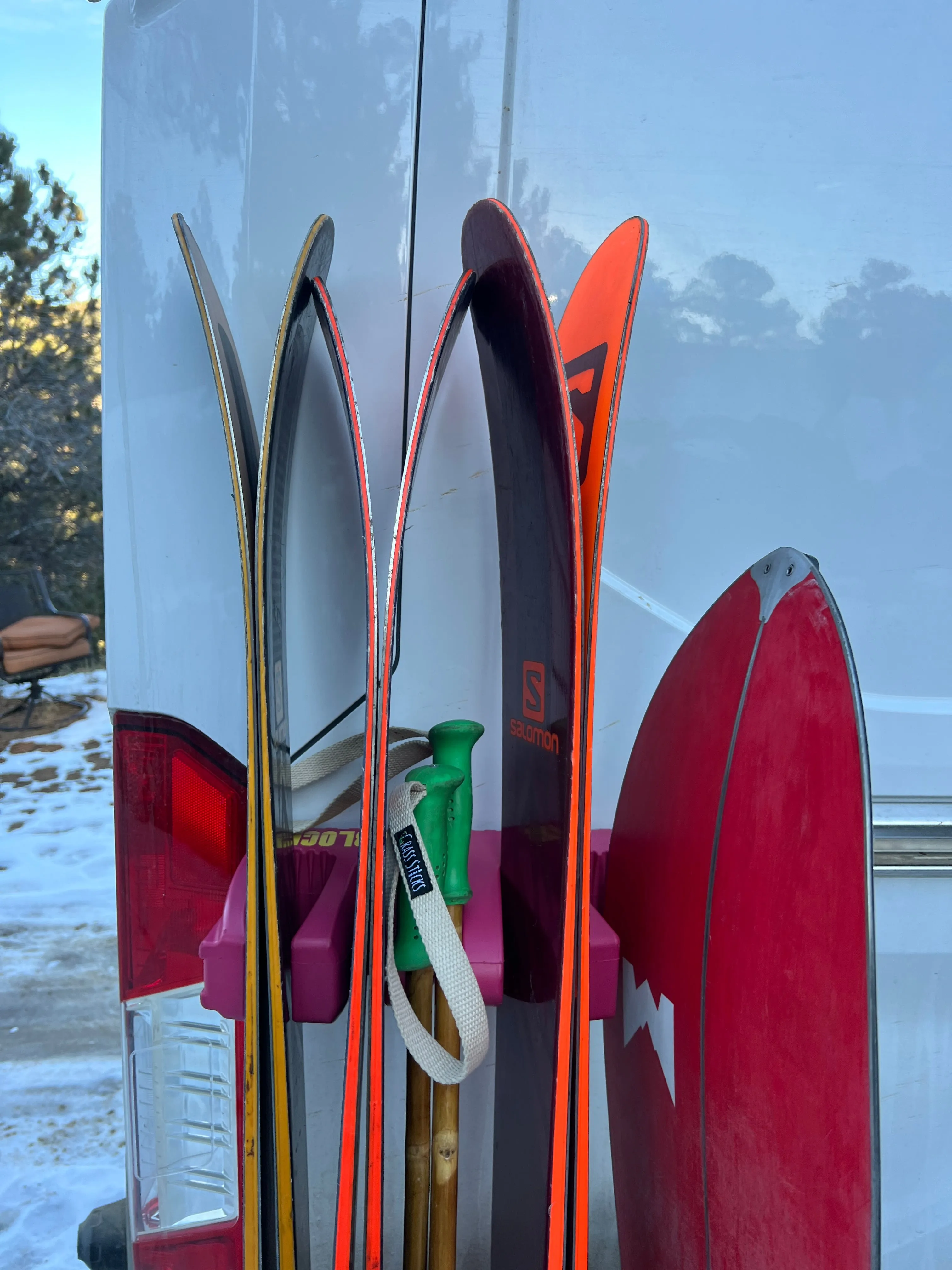 Pair Of SKI BLOCKS Magnetic