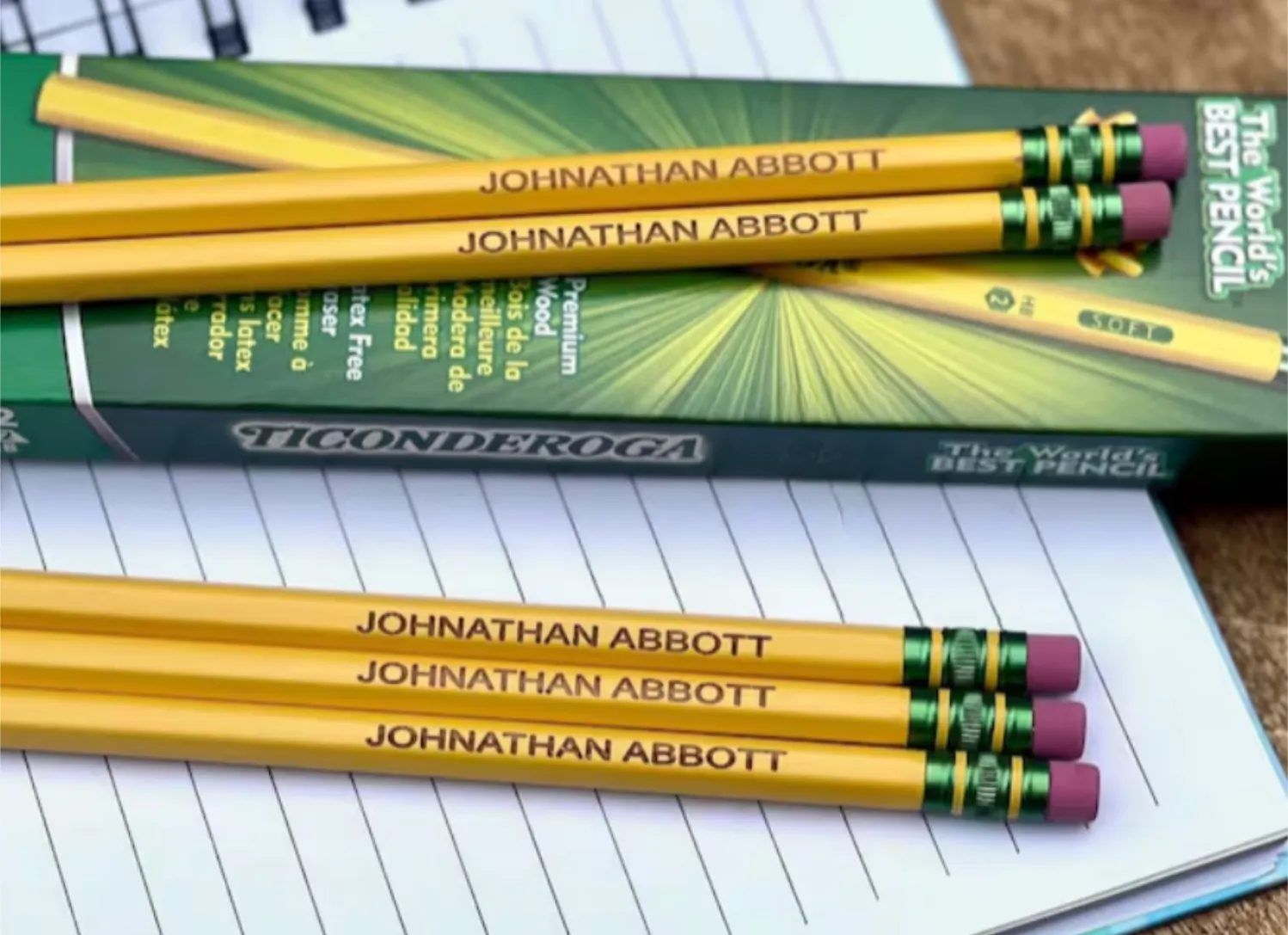 PERSONALIZED PENCILS