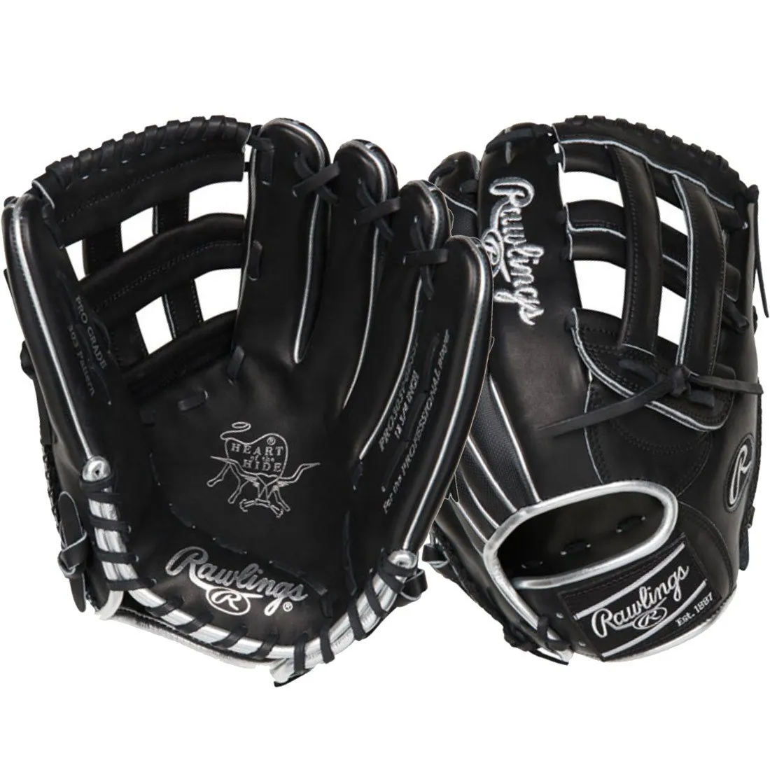 Rawlings Heart of the Hide Color Sync 4.0 12.75 Inch Baseball Glove: PRO3039-6BSSP