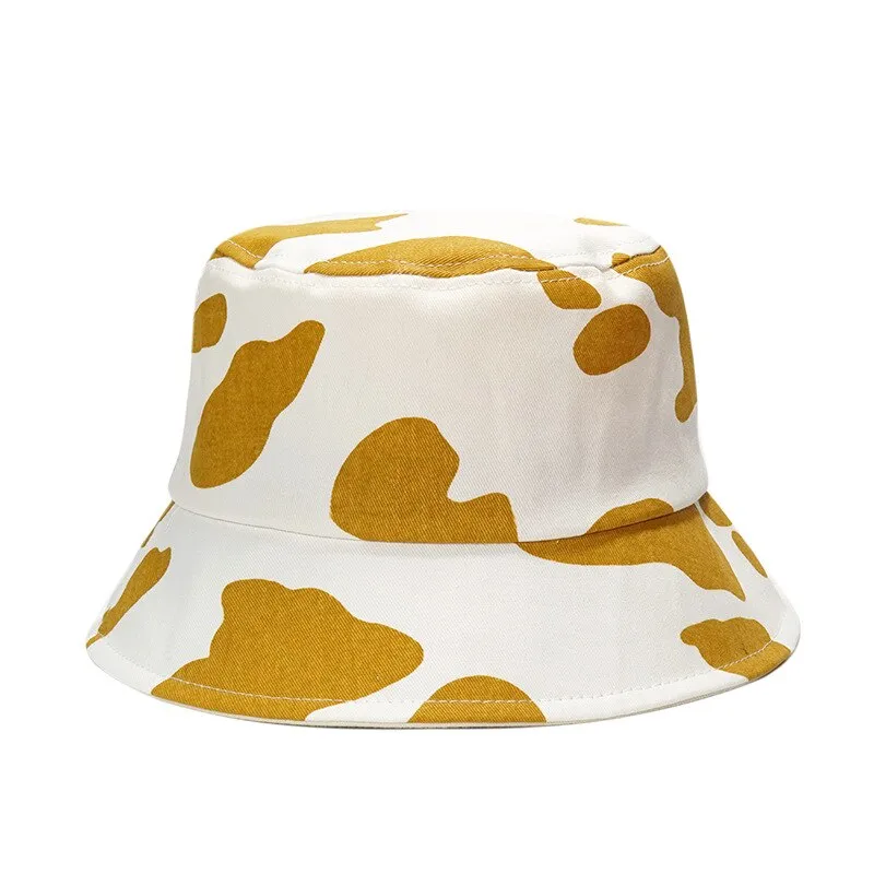 Summer Letter Print Cotton Bucket Hats for Women Men Outdoor Sun Protection Fisherman Cap Hip Hop Lady Fashion Panama Hat