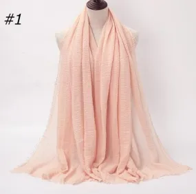Women Hijab Scarf Head Wraps Headbands   433126